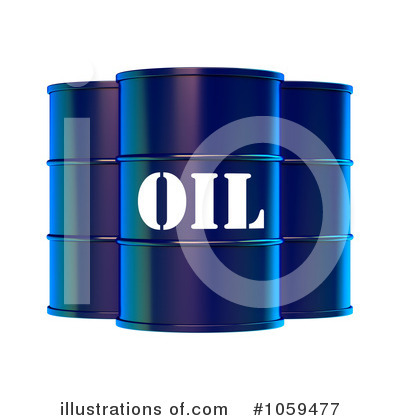 Royalty-Free (RF) Oil Barrel Clipart Illustration by ShazamImages - Stock Sample #1059477
