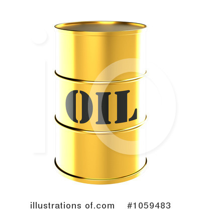 Royalty-Free (RF) Oil Barrel Clipart Illustration by ShazamImages - Stock Sample #1059483