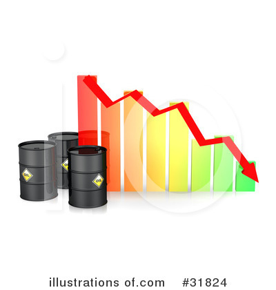 Royalty-Free (RF) Oil Barrel Clipart Illustration by Frog974 - Stock Sample #31824