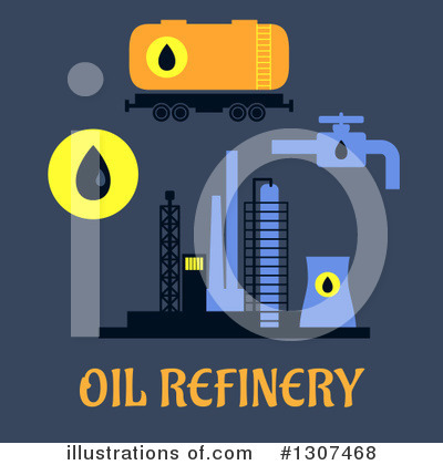 Royalty-Free (RF) Oil Clipart Illustration by Vector Tradition SM - Stock Sample #1307468
