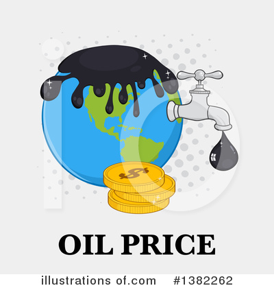 Royalty-Free (RF) Oil Clipart Illustration by Hit Toon - Stock Sample #1382262