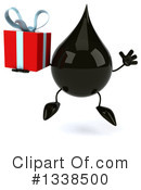 Oil Drop Character Clipart #1338500 by Julos