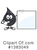 Oil Drop Mascot Clipart #1383049 by Hit Toon