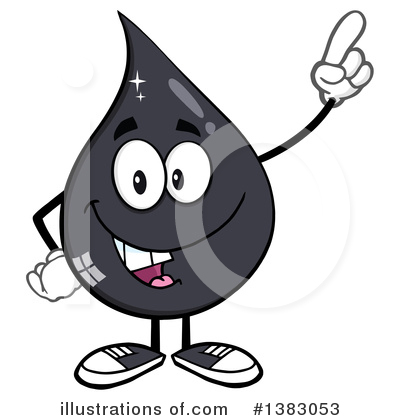 Oil Drop Clipart #1383053 by Hit Toon