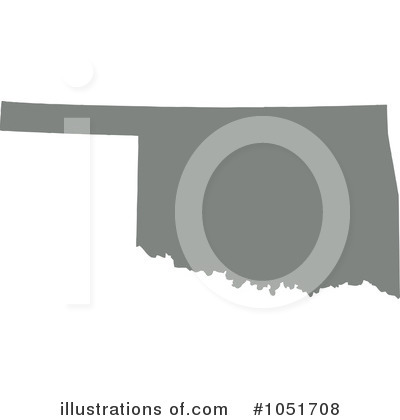 Royalty-Free (RF) Oklahoma Clipart Illustration by Jamers - Stock Sample #1051708