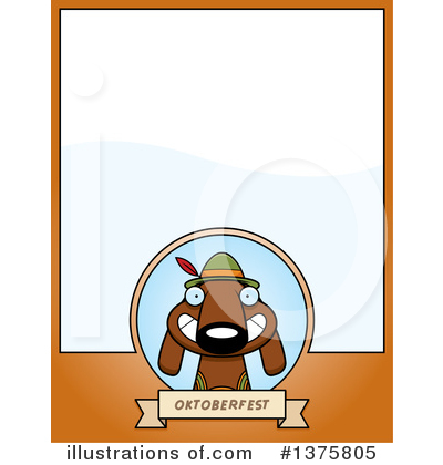 Dachshund Clipart #1375805 by Cory Thoman