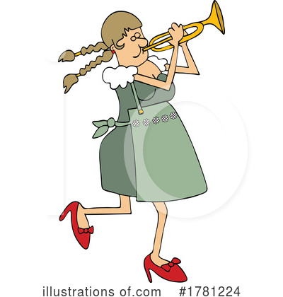 Trumpet Clipart #1781224 by djart