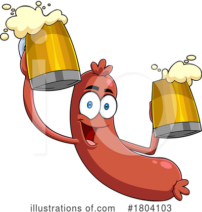 Weiner Clipart #1804103 by Hit Toon