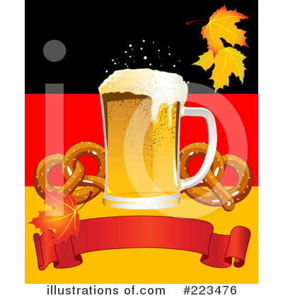 Royalty-Free (RF) Oktoberfest Clipart Illustration by Pushkin - Stock Sample #223476