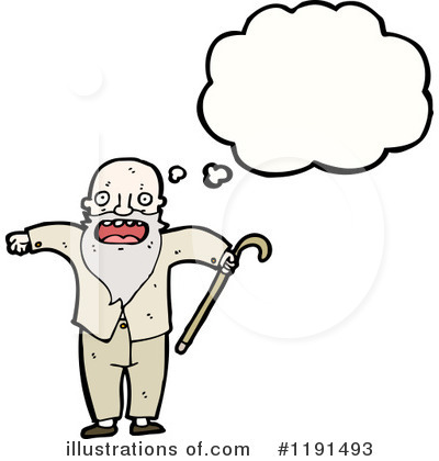 Elderly Man Clipart #1191493 by lineartestpilot