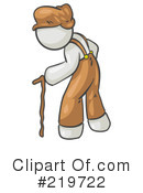 Old Man Clipart #219722 by Leo Blanchette