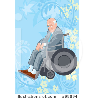 Royalty-Free (RF) Old Man Clipart Illustration by mayawizard101 - Stock Sample #98694