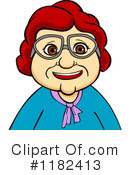 Old Woman Clipart #1182413 by Vector Tradition SM