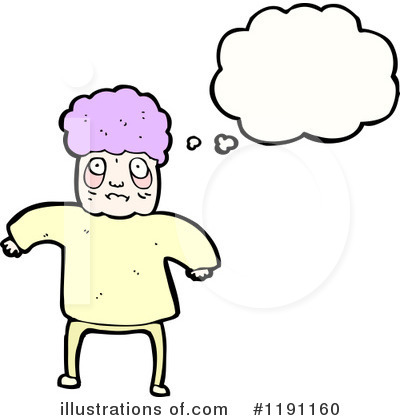 Royalty-Free (RF) Old Woman Clipart Illustration by lineartestpilot - Stock Sample #1191160