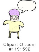 Old Woman Clipart #1191592 by lineartestpilot