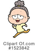 Old Woman Clipart #1523842 by lineartestpilot