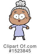 Old Woman Clipart #1523845 by lineartestpilot