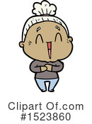 Old Woman Clipart #1523860 by lineartestpilot
