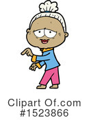 Old Woman Clipart #1523866 by lineartestpilot