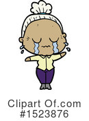 Old Woman Clipart #1523876 by lineartestpilot
