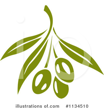 Royalty-Free (RF) Olive Clipart Illustration by Vector Tradition SM - Stock Sample #1134510