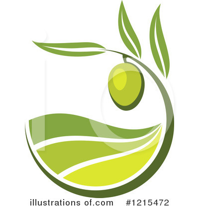 Royalty-Free (RF) Olive Clipart Illustration by Vector Tradition SM - Stock Sample #1215472
