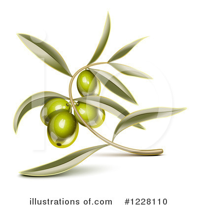 Olive Clipart #1228110 by Oligo