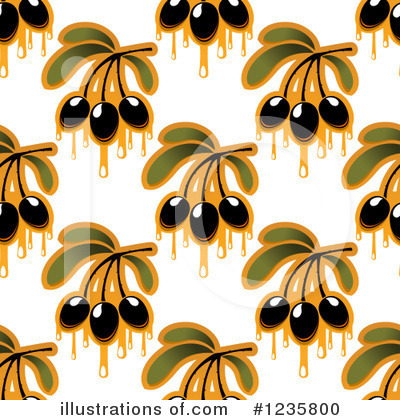 Royalty-Free (RF) Olive Clipart Illustration by Vector Tradition SM - Stock Sample #1235800