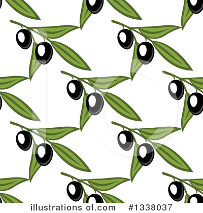 Royalty-Free (RF) Olive Clipart Illustration by Vector Tradition SM - Stock Sample #1338037