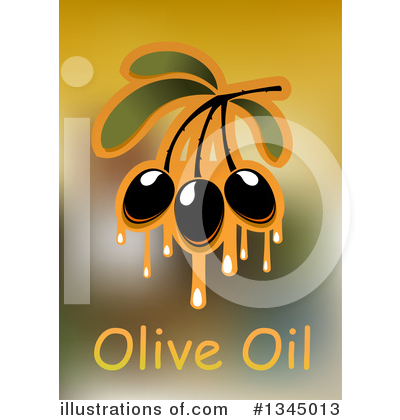 Royalty-Free (RF) Olive Clipart Illustration by Vector Tradition SM - Stock Sample #1345013