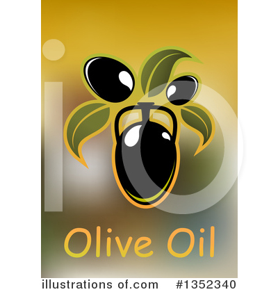 Royalty-Free (RF) Olive Clipart Illustration by Vector Tradition SM - Stock Sample #1352340