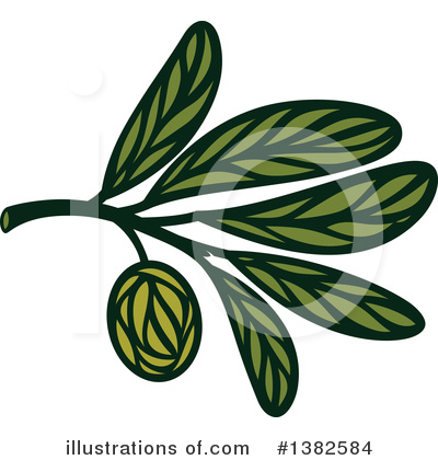 Green Olive Clipart #1382584 by elena
