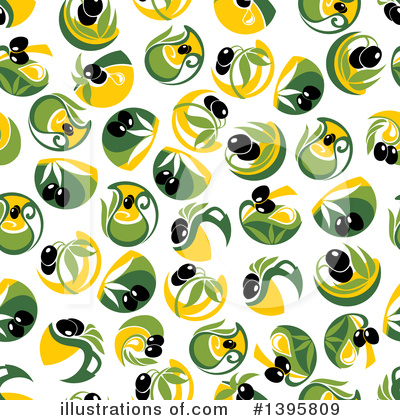 Royalty-Free (RF) Olive Clipart Illustration by Vector Tradition SM - Stock Sample #1395809