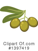 Olive Clipart #1397419 by Vector Tradition SM