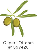 Olive Clipart #1397420 by Vector Tradition SM