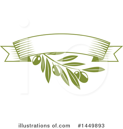 Royalty-Free (RF) Olive Clipart Illustration by Vector Tradition SM - Stock Sample #1449893