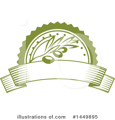 Royalty-Free (RF) Olive Clipart Illustration by Vector Tradition SM - Stock Sample #1449895