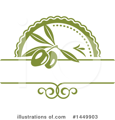 Royalty-Free (RF) Olive Clipart Illustration by Vector Tradition SM - Stock Sample #1449903