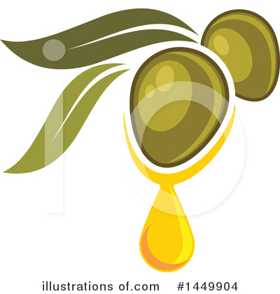 Royalty-Free (RF) Olive Clipart Illustration by Vector Tradition SM - Stock Sample #1449904