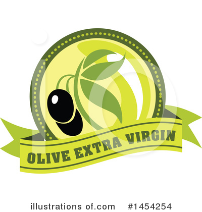 Royalty-Free (RF) Olive Clipart Illustration by Vector Tradition SM - Stock Sample #1454254