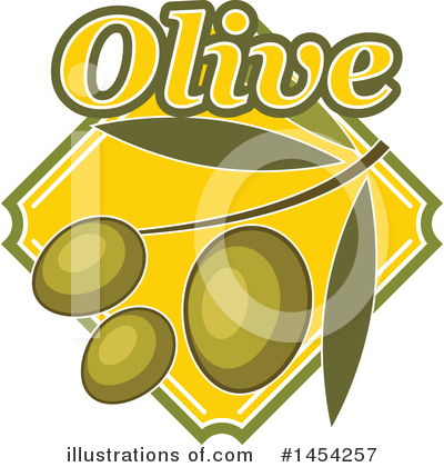 Royalty-Free (RF) Olive Clipart Illustration by Vector Tradition SM - Stock Sample #1454257