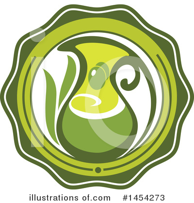 Green Olive Clipart #1454273 by Vector Tradition SM