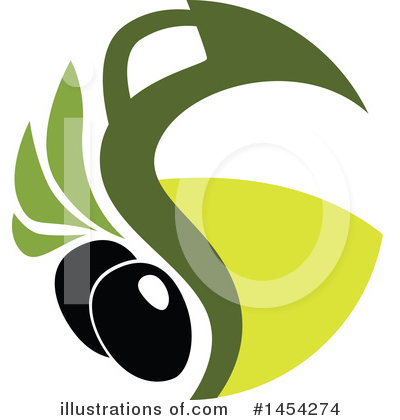 Royalty-Free (RF) Olive Clipart Illustration by Vector Tradition SM - Stock Sample #1454274