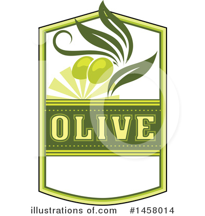 Royalty-Free (RF) Olive Clipart Illustration by Vector Tradition SM - Stock Sample #1458014