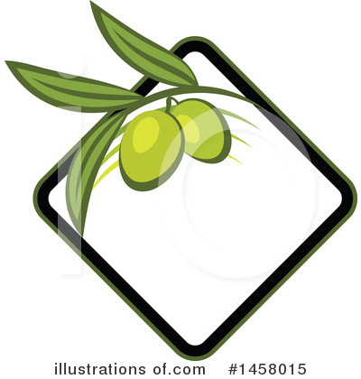 Royalty-Free (RF) Olive Clipart Illustration by Vector Tradition SM - Stock Sample #1458015