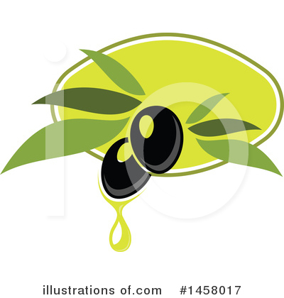 Royalty-Free (RF) Olive Clipart Illustration by Vector Tradition SM - Stock Sample #1458017