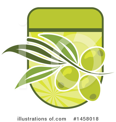 Royalty-Free (RF) Olive Clipart Illustration by Vector Tradition SM - Stock Sample #1458018