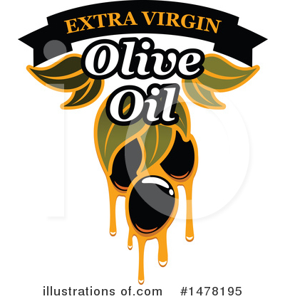 Royalty-Free (RF) Olive Clipart Illustration by Vector Tradition SM - Stock Sample #1478195