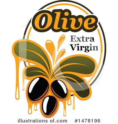 Royalty-Free (RF) Olive Clipart Illustration by Vector Tradition SM - Stock Sample #1478196