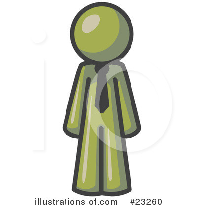 Green Man Clipart #23260 by Leo Blanchette